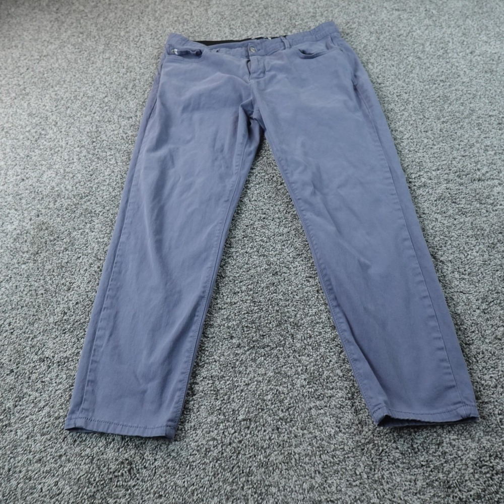 Curve Appeal Pants Womens 16 Blue Denim Jeans Skinny Comfort Waist Stretch Flex